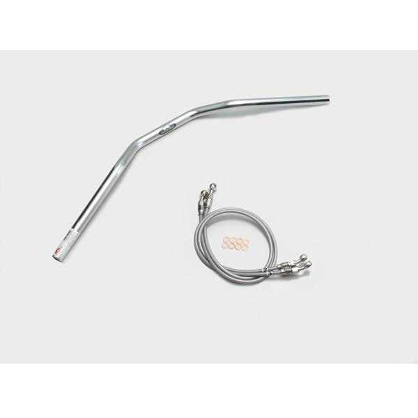 【×欠品中 納期未定】ハリケーン スーパーバイクLOWハンドルSET Cメッキ H303-042C