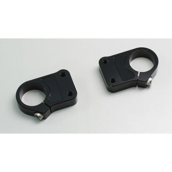 【○メーカー在庫あり】ハリケーン アンダーブラケット フォーク径φ37mm用[ブラック] HB0623B