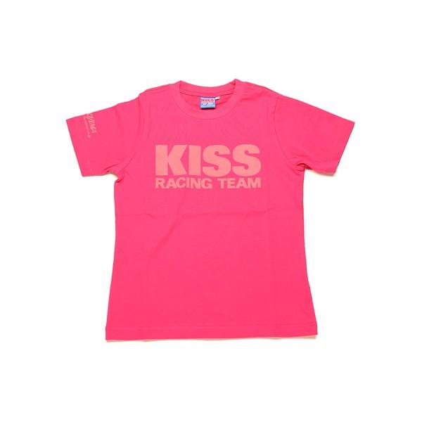 キジマ KISS Racing Team Tシャツ [ピンク/L] K1345P07｜partsbox2