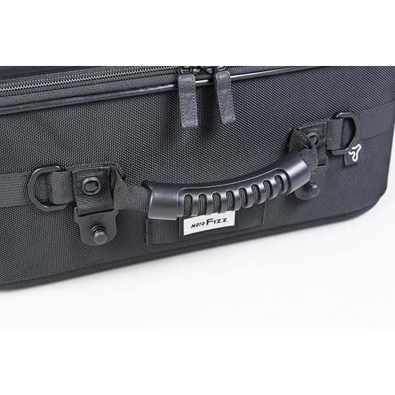 【4月24日出荷】TANAX ツアーシェルシートバッグ M (グロスブラック) MFK-1011の画像