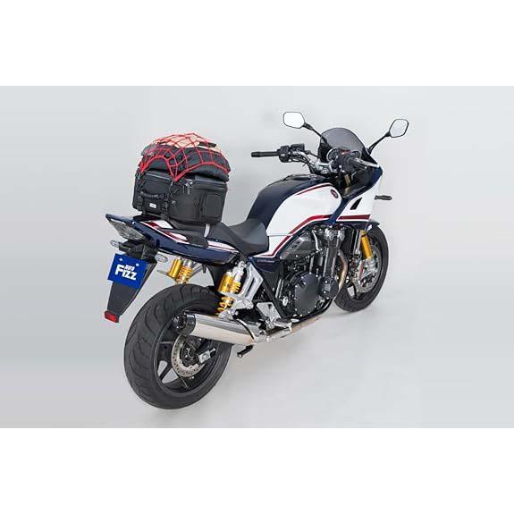 【4月24日出荷】TANAX ツアーシェルシートバッグ M (エンボスブラック) MFK-1012の画像