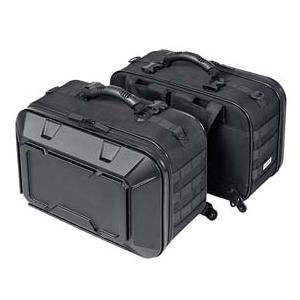 TANAX（タナックス） ツアーシェルケースM (エンボスブラック) MFK