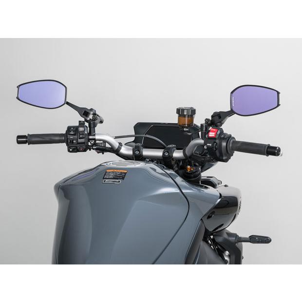 TANAX シャークミラー7 10mm 正・逆ネジボルト付(左右共通) NA-014