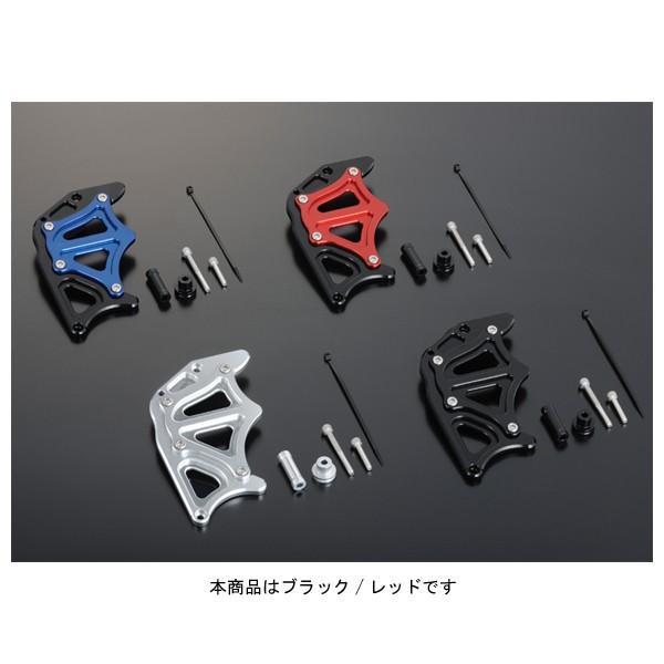 POSH Faith マシンドスプロケットカバー(ブラック/レッド)   YZF-R25/YZF-R3/MT-25/MT-03 P066201-26