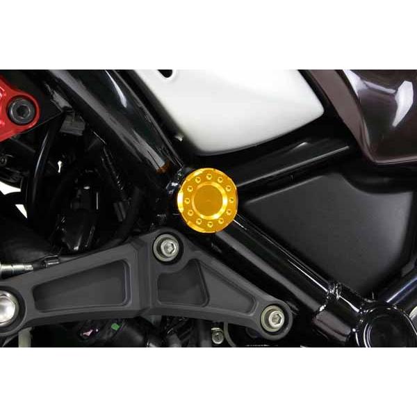 6月9日出荷】POSH Z900RS/Z900RS CAF? フレームキャップ センター