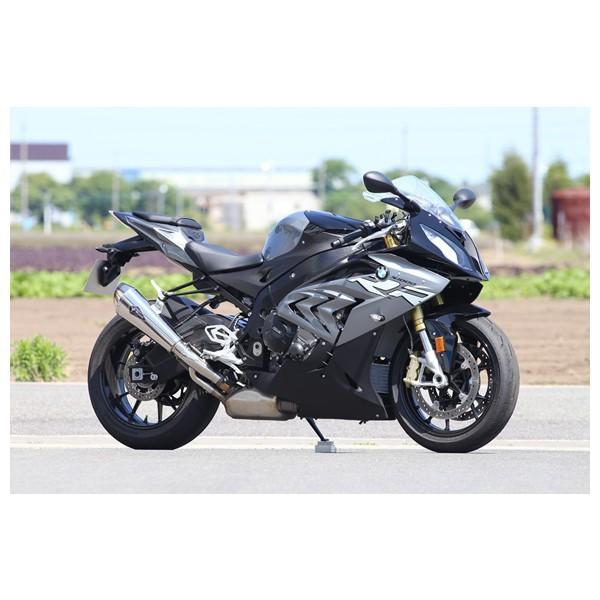 アールズギア BMW S1000 マフラー BMW S1000RR('17〜) ワイバンリアルスペック スリップオンマフラー [チタンポリッシュ] RB08-03RT