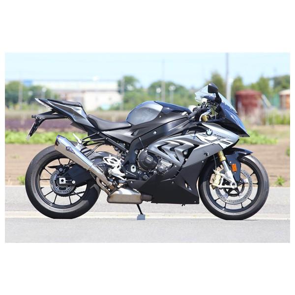 アールズギア BMW S1000 マフラー BMW S1000RR('17〜) ワイバンリアルスペック スリップオンマフラー [チタンポリッシュ] RB08-03RTの画像
