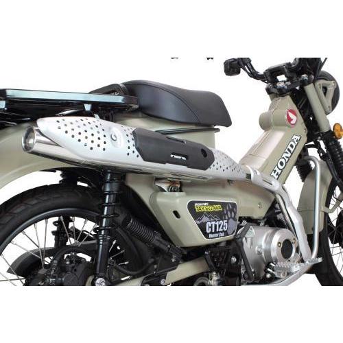 【6月10日出荷】武川 スポーツマフラー(ノーマルルック/ステンレス製)(政府認証) CT125 04-02-0359｜partsbox2｜02