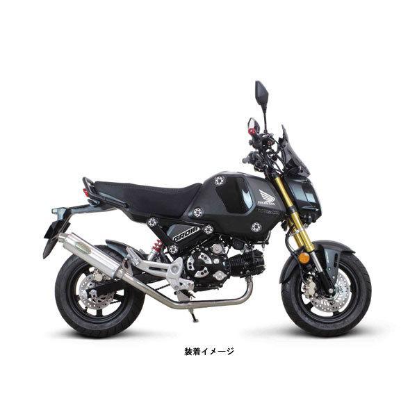 スペシャルパーツ武川 武川 ボンバーマフラー 政府認証 グロム[JC92