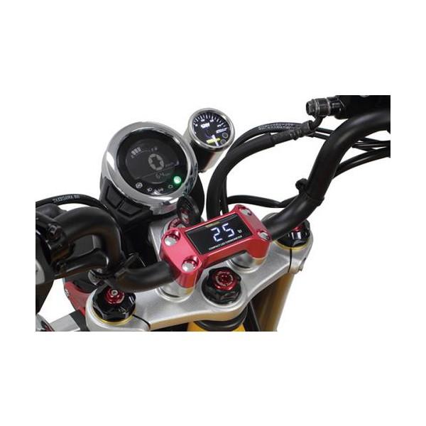 武川 コンパクトLEDサーモメーターキット(レッド)   モンキー125・グロム・MSX125/MSX125SF SP05-07-0011_1
