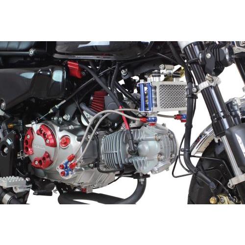 【4月23日出荷】武川 モンキー125 コンパクトクールキット(4フィン/スリムラインホース) SP07-07-0436の画像