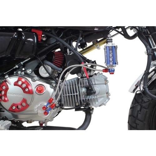 【4月23日出荷】武川 モンキー125 コンパクトクールキット(4フィン/スリムラインホース) SP07-07-0436の画像
