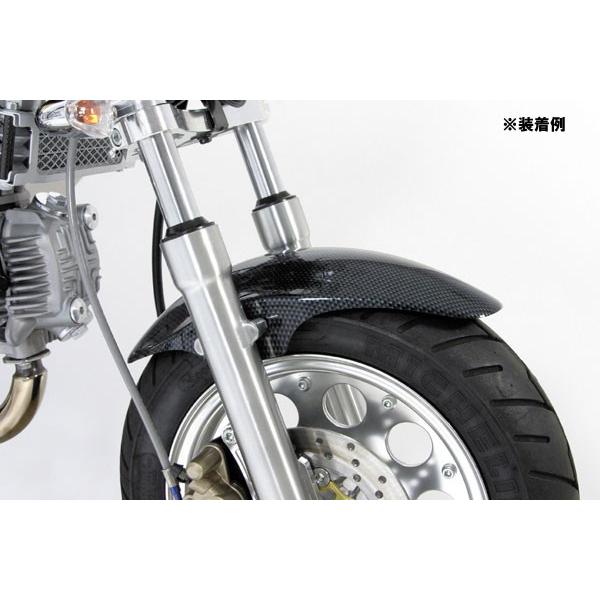 武川  モンキー・ゴリラ(AB27-1000001〜1899999)ほか ABS製 フロントフェンダー カーボンプリント SP09-09-0012