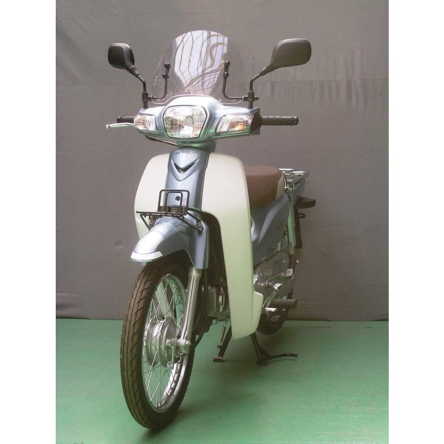 旭風防 スーパーカブ110用 ショートバイザー SPC-08 : パーツボックス2