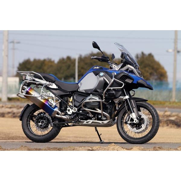 アールズギア BMW R1200 マフラー BMW R1200GS/A用　ワイバン フルエキゾーストマフラー[ドラッグブルー]　WB01-01DB
