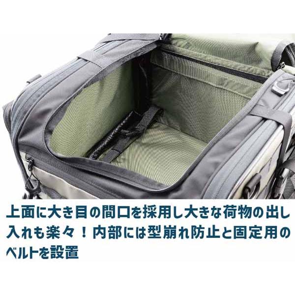 キジマ K3 タクティカル シートバッグ M TC06A ブラック ZK3-10006BAの画像