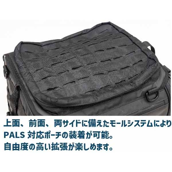 キジマ K3 タクティカル シートバッグ M TC06A ブラック ZK3-10006BAの画像