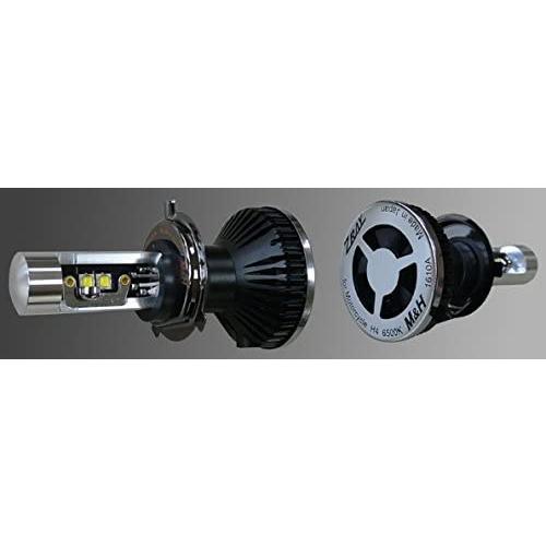 M&Hマツシマ LEDヘッドライトバルブ H4/HS1 6500K ZM1631-65 : パーツ