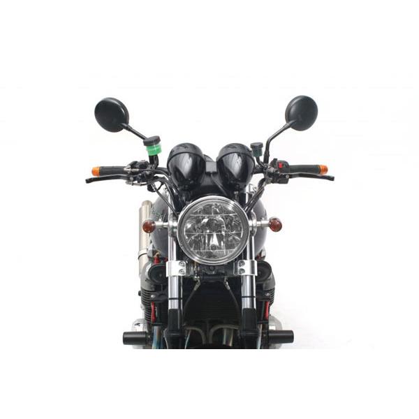 アクティブ ゼファー1100/RS コンバーチブルステムキット φ43 シルバー