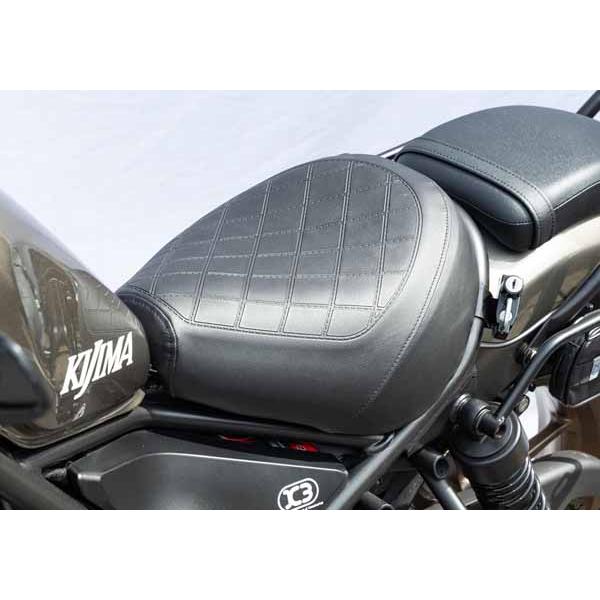 ★期間限定値引★キジマ レブル250/500 フロントリーチシート キジマ レブル250/500他 バイクシート リーチタイプ フロント用
