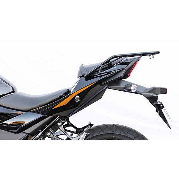 キジマ GSX250R(ABS対応)(17) リアキャリア ブラック 210-2461 