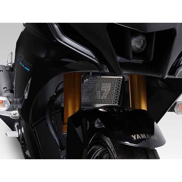 ヨシムラ MT-125/YZF-R125(23)/XSR125(24) ラジエターコアプロテクター 454-36A-0000_2
