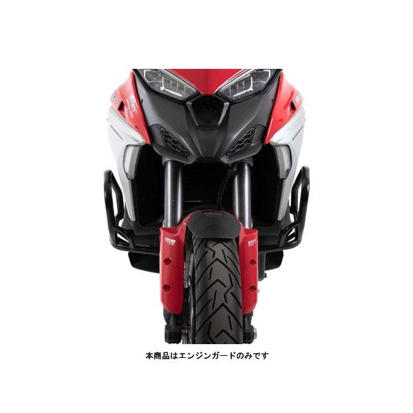 ヘプコ＆ベッカー エンジンガード ブラック DUCATI Multistrada V4S/V4S Sport('21) 5017614-0001