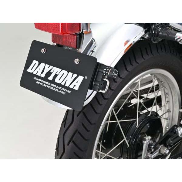 7月22日出荷】デイトナ 汎用 ダイヤルヘルメットホルダー ナンバー