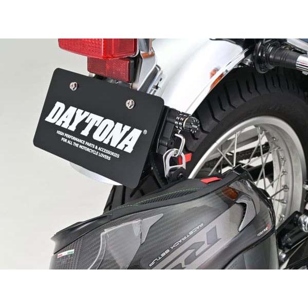 7月22日出荷】デイトナ 汎用 ダイヤルヘルメットホルダー ナンバー