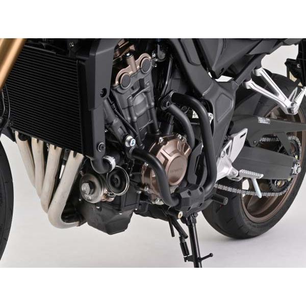 【6月9日出荷】デイトナ CB650R E-Clutch HONDA ホンダ パイプエンジンガード マットブラック DAY60880_3
