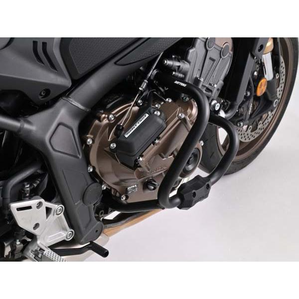 【6月9日出荷】デイトナ CB650R E-Clutch HONDA ホンダ パイプエンジンガード マットブラック DAY60880_4