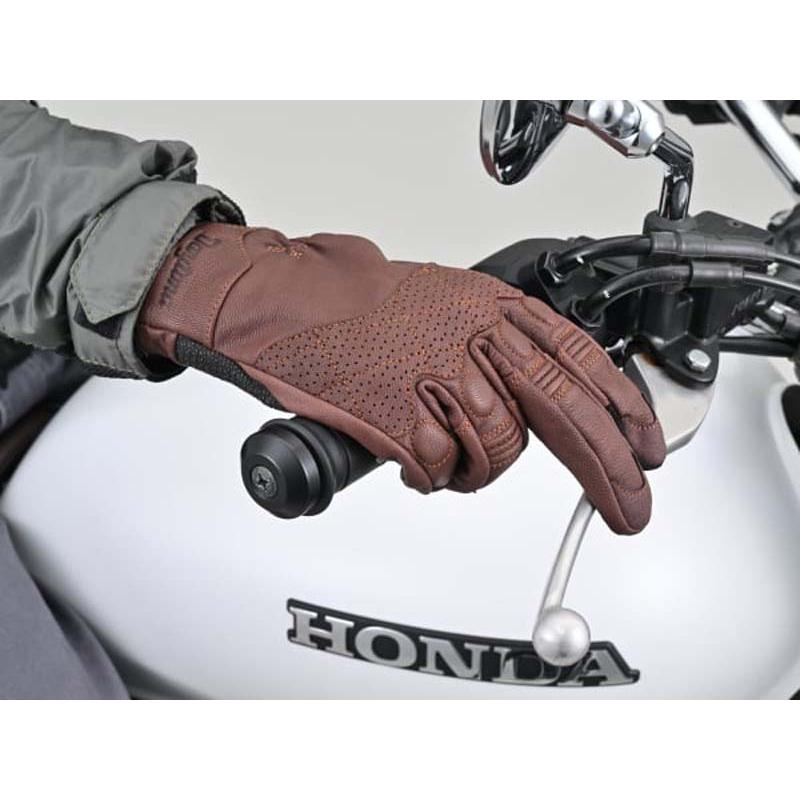 DAYTONA（デイトナ） DG-019 スローバックレザーグローブ ブラウン M