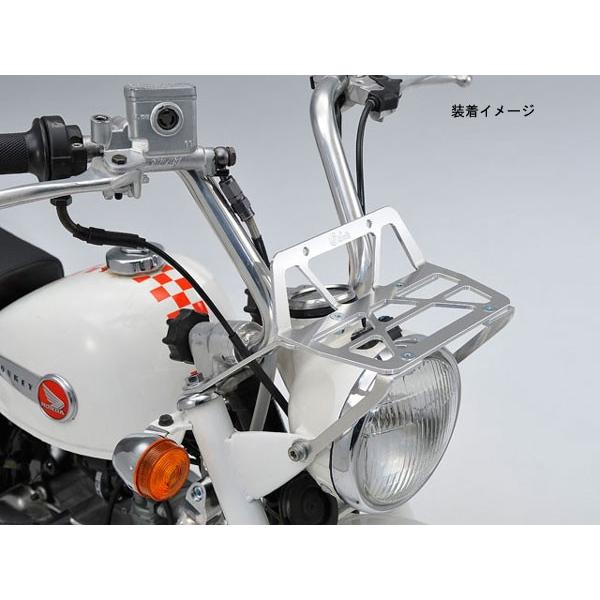 Gクラフト アルミビレットフロントキャリア モンキー 31162 Gクラフト アルミビレットフロントキャリア モンキー 31162