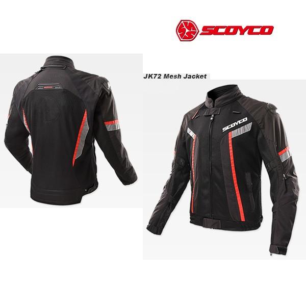 SCOYCO(スコイコ) JK72 メッシュ上衣[黒いこと/2XL大きさ]   JK72-BK-2XL