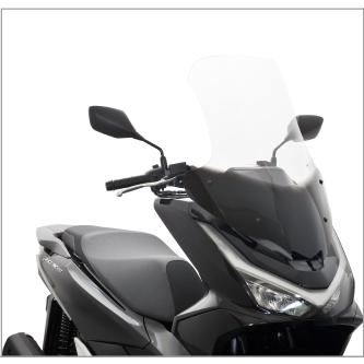 5月12日出荷】旭風防 PCX/PCX160 ロングスクリーン PCX-23 : パーツ