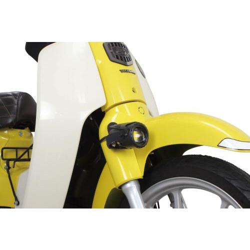 武川 スーパーカブ50/スーパーカブ110 LEDフォグランプキット(カットライン/10W/1灯) SP05-08-0652_1