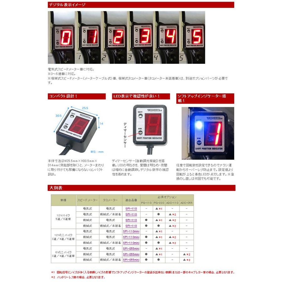 PROTEC（プロテック） No.11018 SPI本体 ミニバイク（12V）用シフト