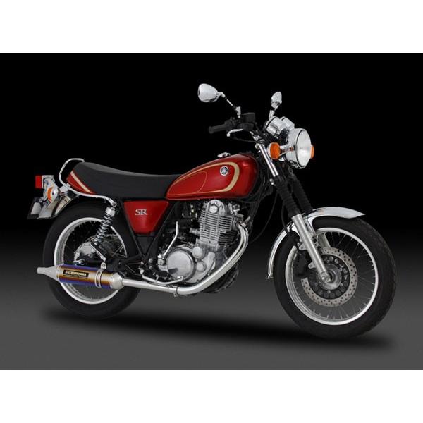 YOSHIMURA サイクロンマフラー 　SR400用　キャブ ヨシムラ（YOSHIMURA） SR400[(FI車 '10-)/キャブ車('03-'08)]用 Slip