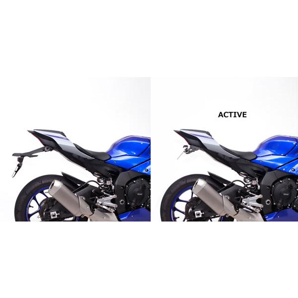 ヤマハ　YZF-R1 フェンダーレスキット　アクティブ アクティブ YZF-R1 YZF-R1M フェンダーレスキット ブラック [LED