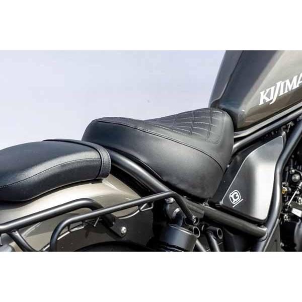 キジマ レブル250/500他 バイクシート リーチタイプ フロント用