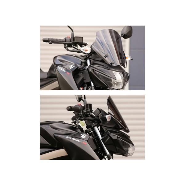 【5月14日出荷】キジマ GSX-S125('18)  スクリーン メーターバイザー スモーク 305-475｜partsbox5｜02