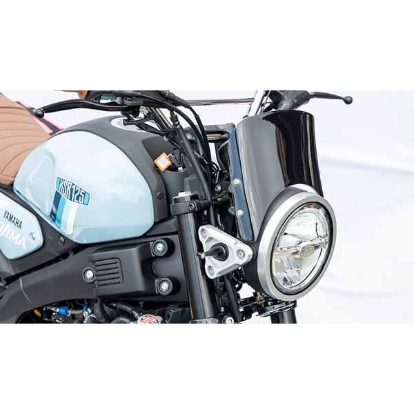クロ品 キジマ XSR125 2024年- メーターバイザーキット クロゲルコート 305