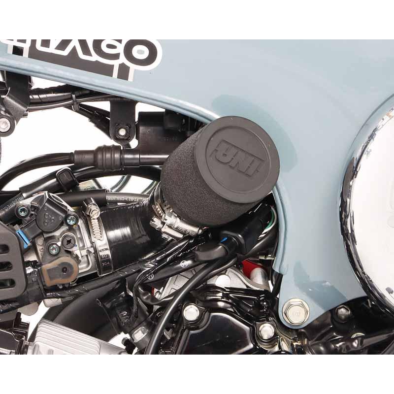 ダックス125 用キタコパワーフィルターとクリーナーボックス用インテークパイプ 1月27日出荷】キタコ ダックス125(JB04) 補修用UNIフィルター 515