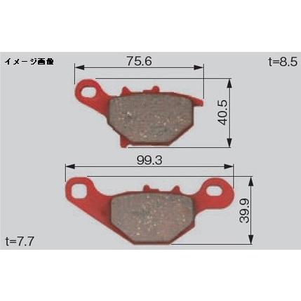 DAYTONA（デイトナ） 【2月25日出荷】デイトナ アカ PAD(F) アドレス
