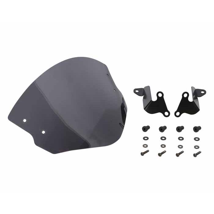 2月14日出荷】キタコ ジョグ125（SEJ5J）BKR1 エアロバイザー スモーク