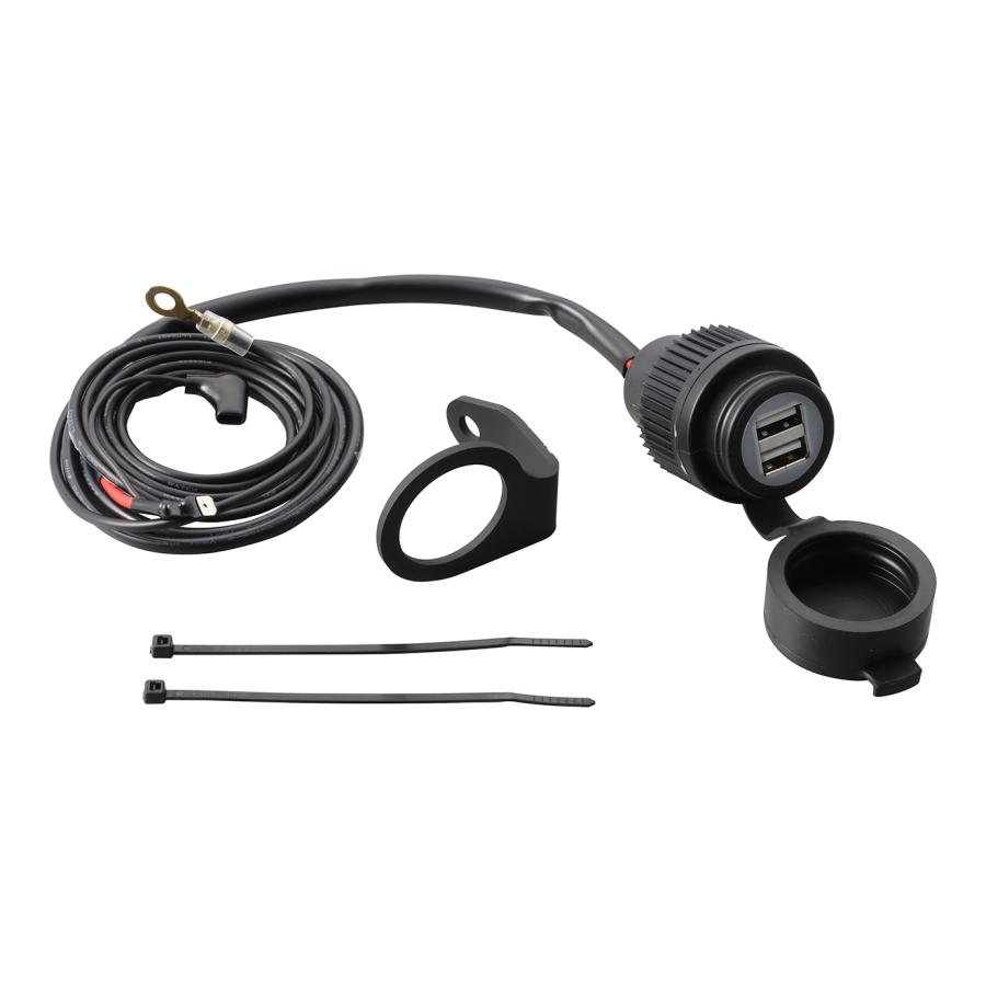 1月16日出荷】キタコ XSR125（RE46J）BVF1 USB電源キット 2ポート