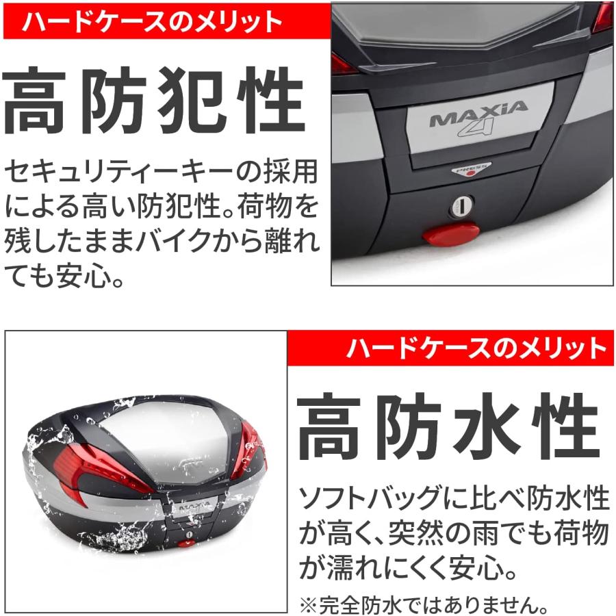DAYTONA（デイトナ） GIVI V56N ムトソウBK/アルミ 92360 : パーツ