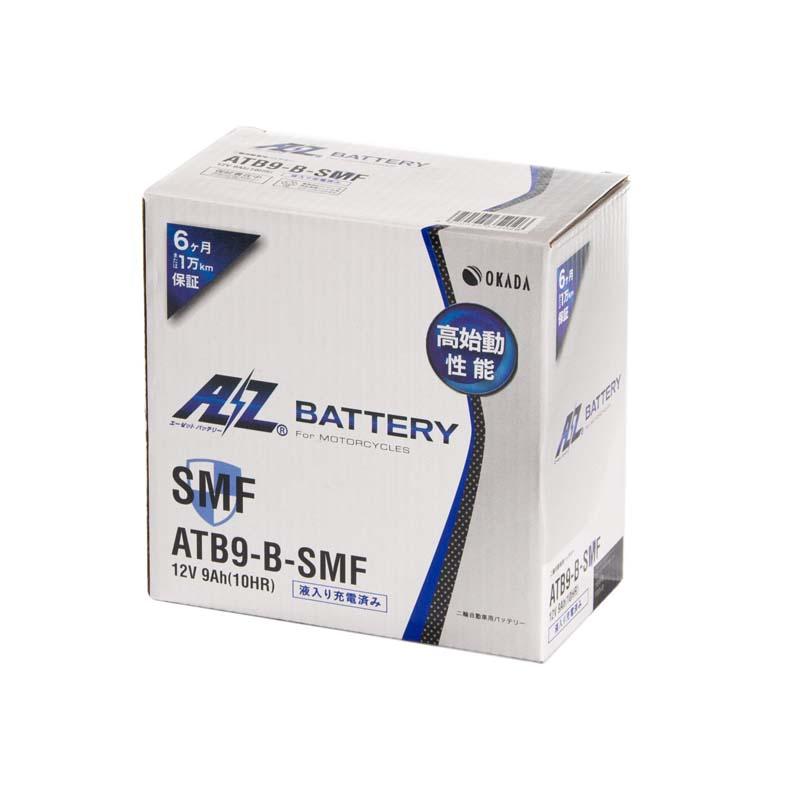 7月18日出荷】AZバッテリー ATB9-B-SMF 液入り充電済 : パーツボックス