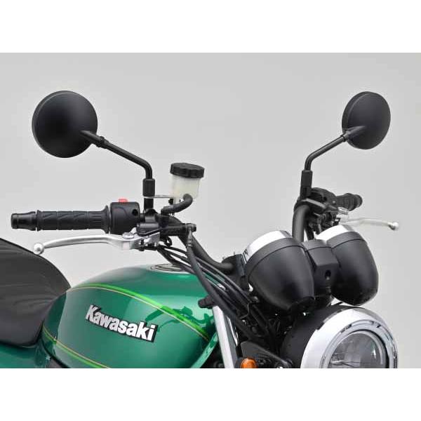 12月25日出荷】デイトナ ハイビジミラー Z2 モンスターミラー ブラック