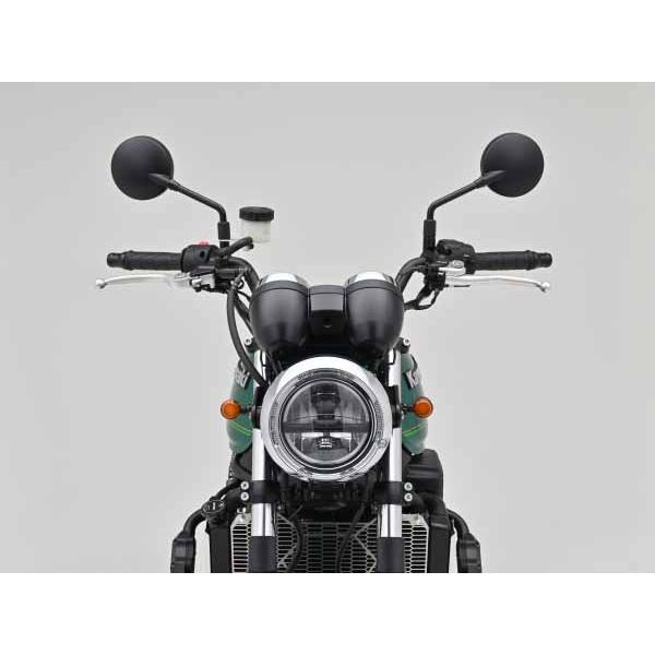 12月25日出荷】デイトナ ハイビジミラー Z2 モンスターミラー ブラック